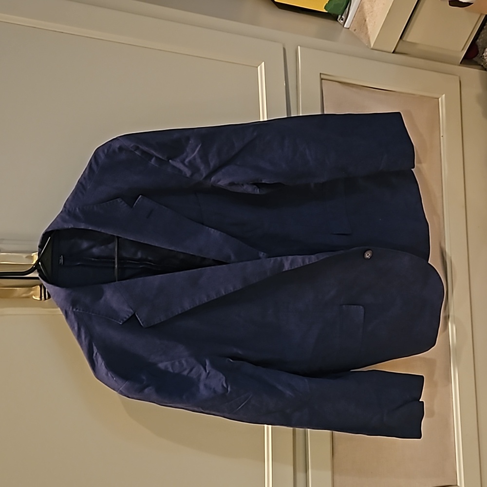 Cotton/linen blazer
